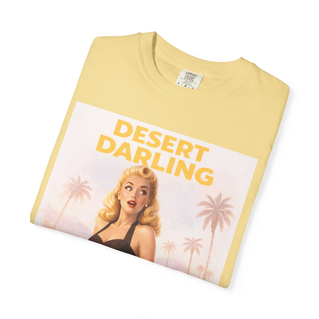 Desert Darling – Retro Pin-Up Graphic T-Shirt