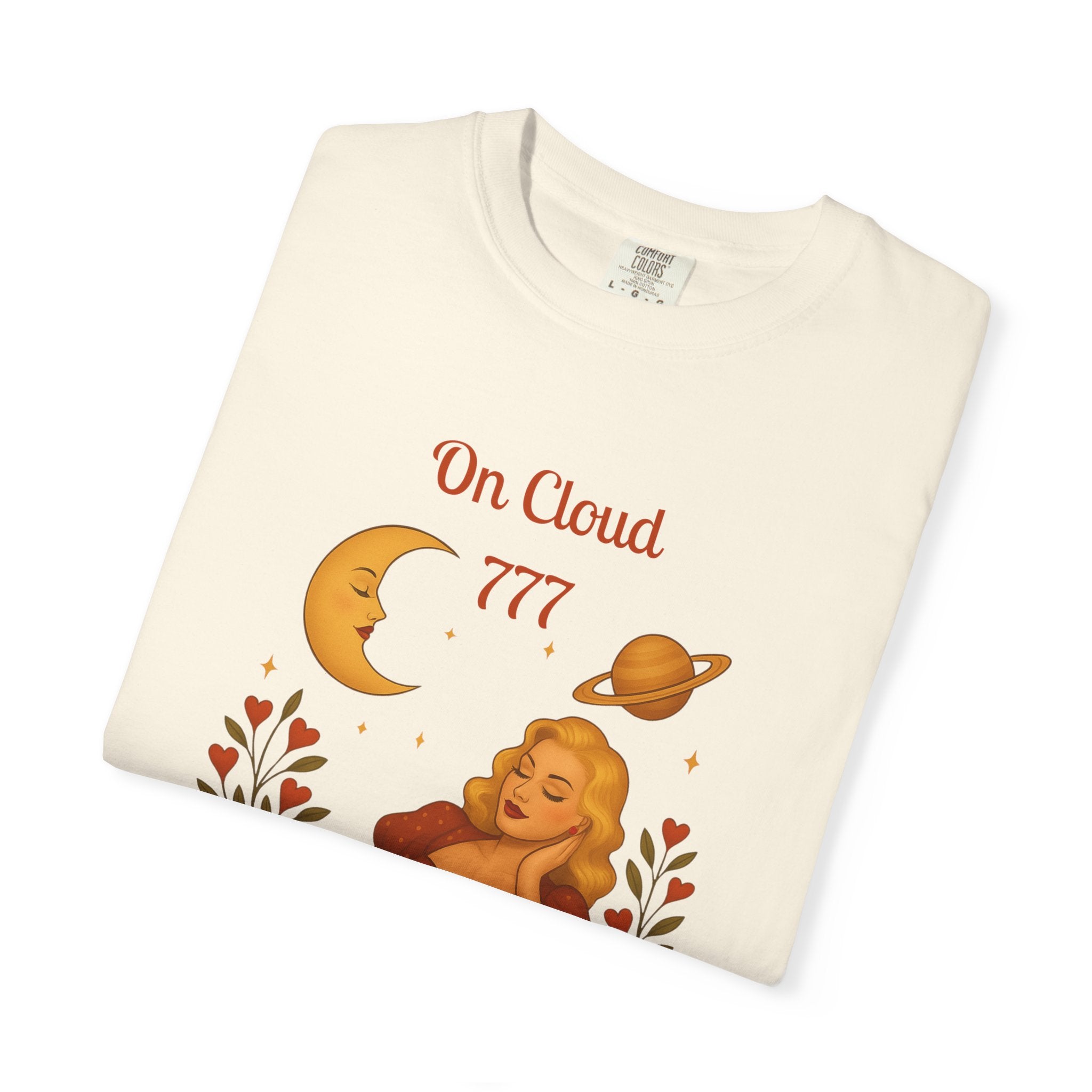 On Cloud 777 – Retro Divine Feminine Vintage T-Shirt