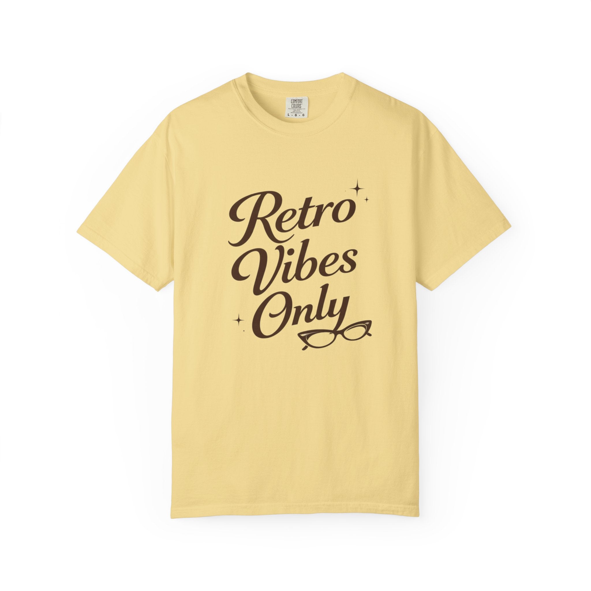 Retro Vibes Only Graphic T-Shirt – Vintage 1950s Aesthetic Unisex Tee