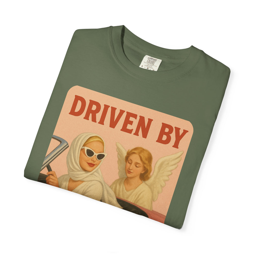 Driven by Soul 444 Graphic T-Shirt – Spiritual Retro Angel Number Unisex Tee