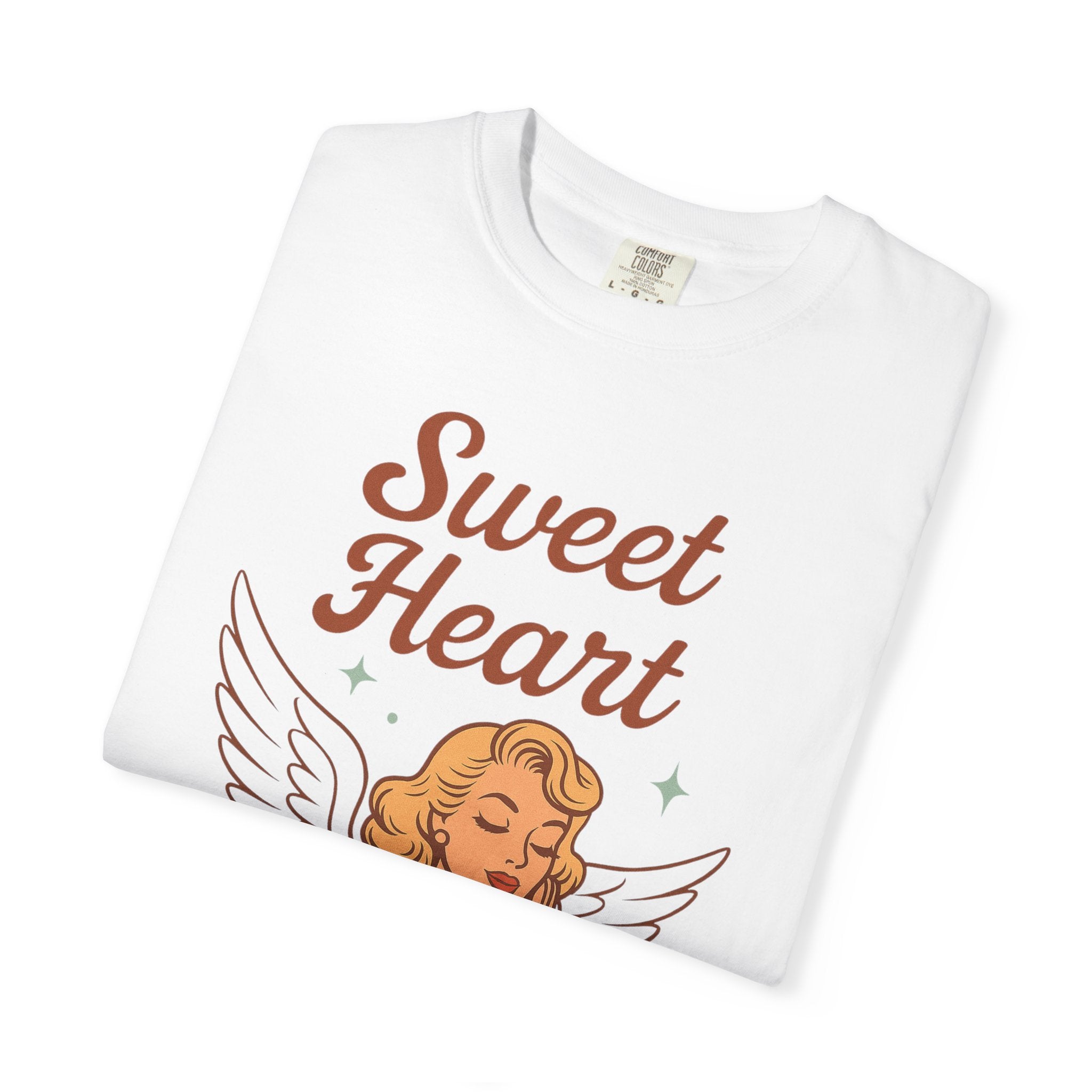 Sweet Heart – Retro Angel Vintage T-Shirt