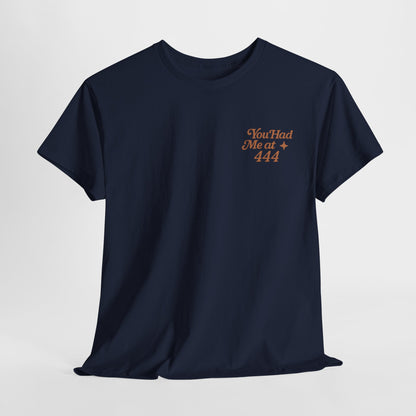 You Had Me at 444 – Retro Angel Number Mini Graphic Tee | Unisex Vintage Spiritual Shirt - Madame Soulière
