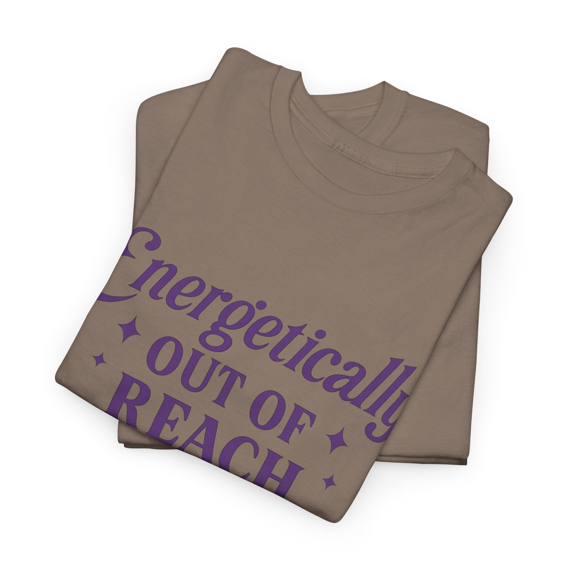 Energetically Out of Reach Unisex T-Shirt – Retro Vintage Graphic Tee, Spiritual Pin Up Shirt, Aesthetic Cosmic Vibes Top - Madame Soulière