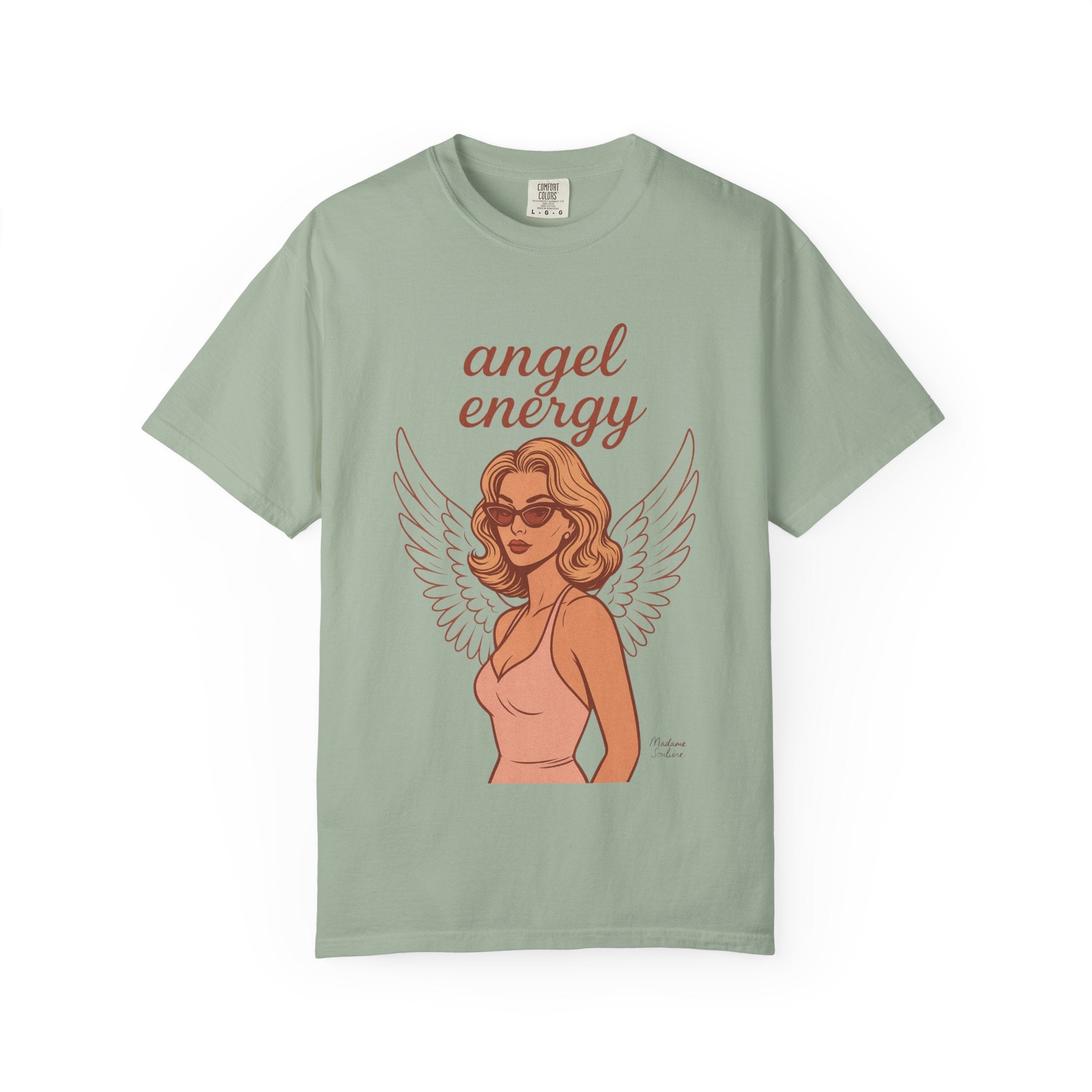Angel Energy – Retro Vintage T-Shirt