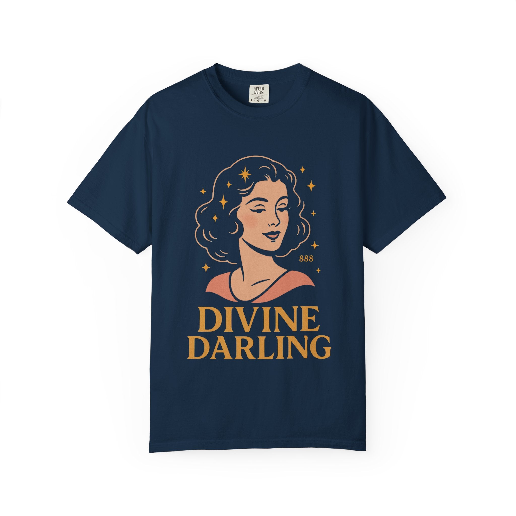 Divine Darling – Retro Pin-Up Vintage T-Shirt