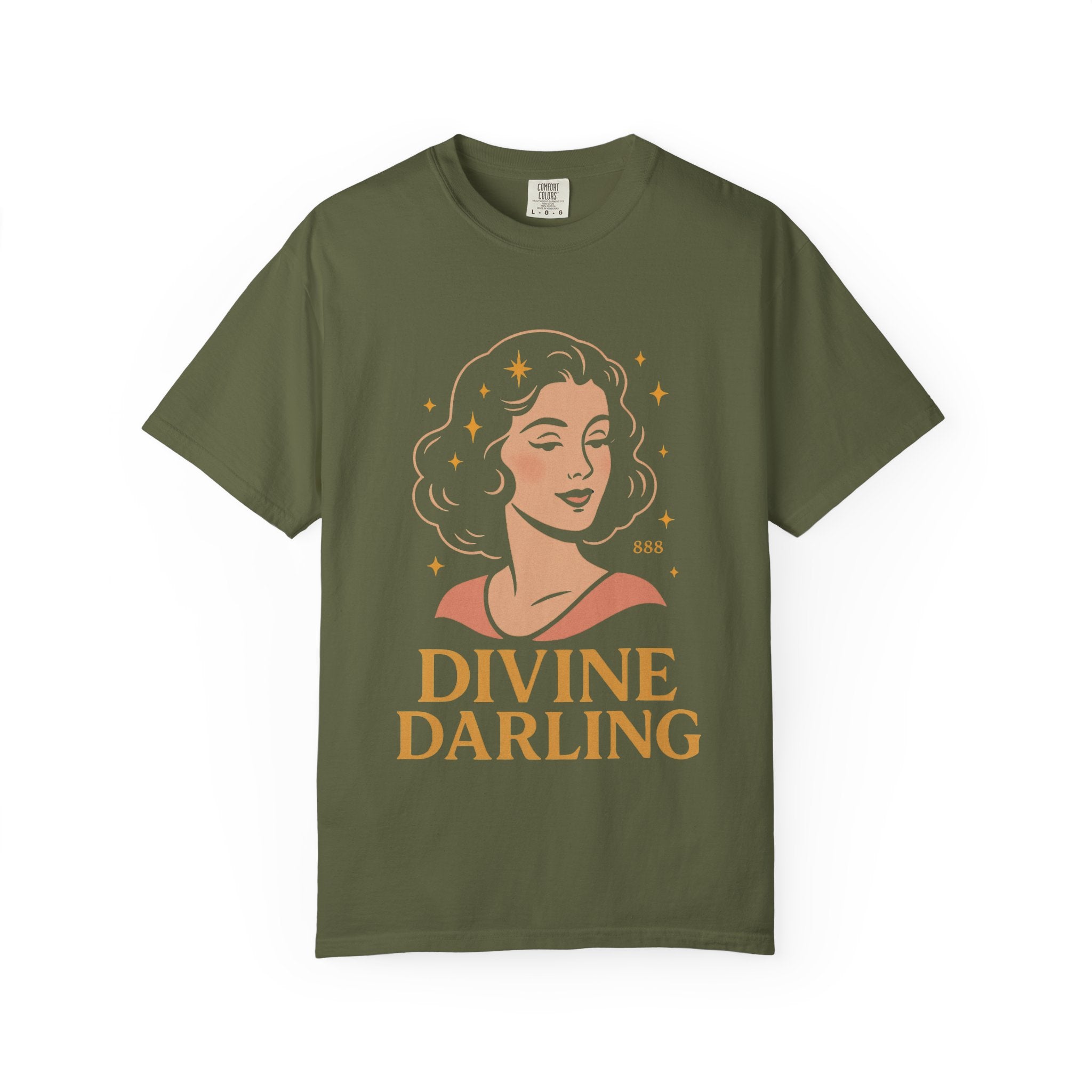 Divine Darling – Retro Pin-Up Vintage T-Shirt