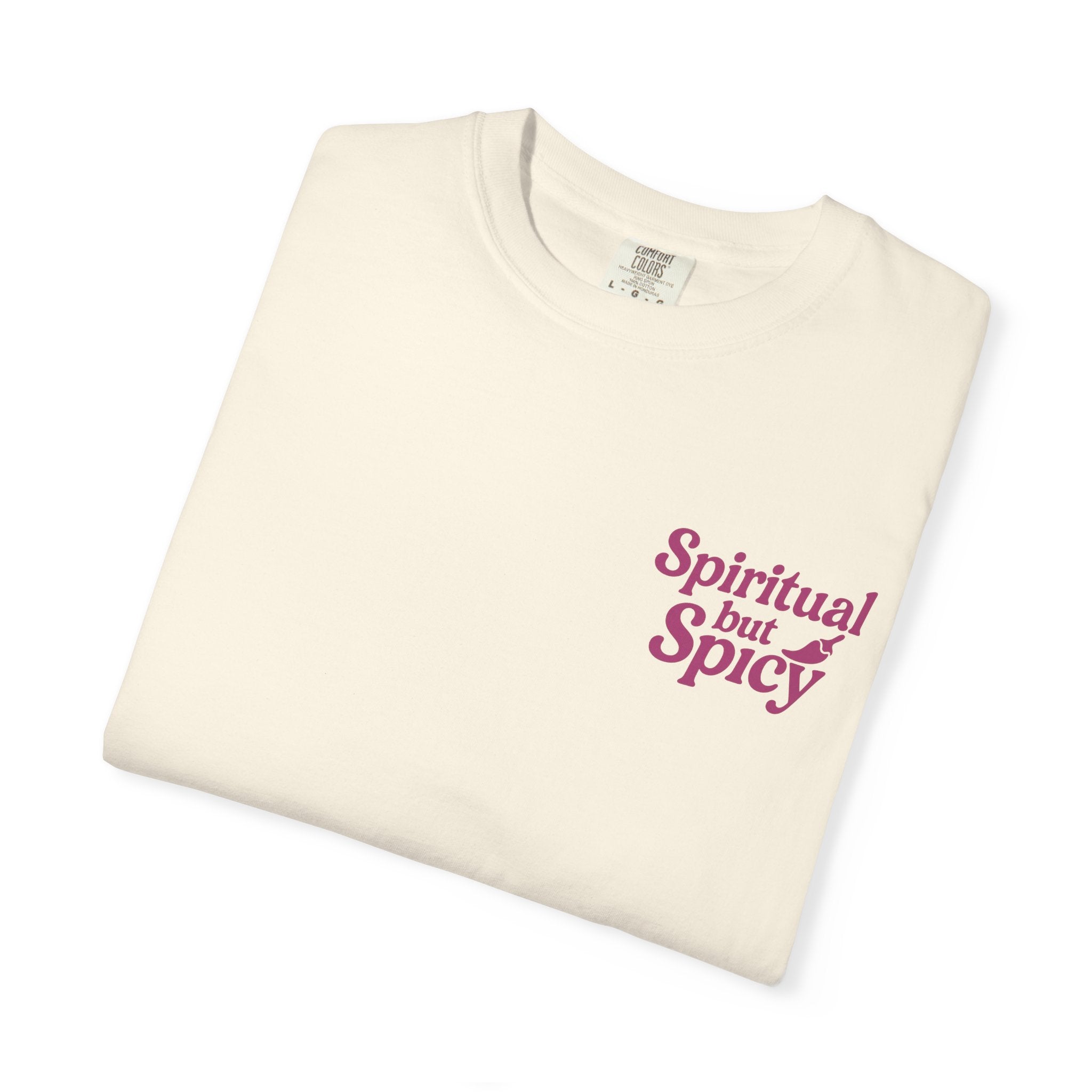 Soft but Spicy – Retro Divine Feminine Mini Print T-Shirt