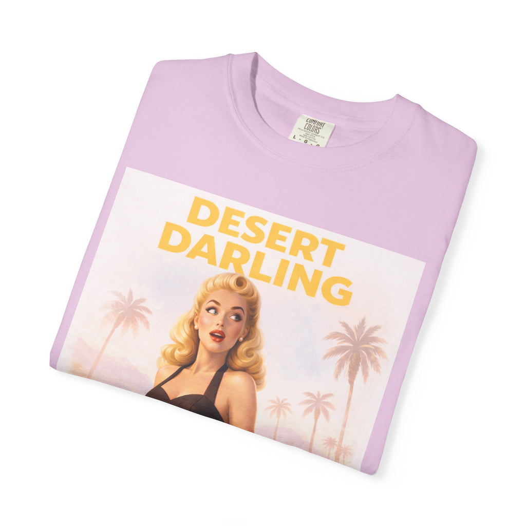 Desert Darling – Retro Pin-Up Graphic T-Shirt
