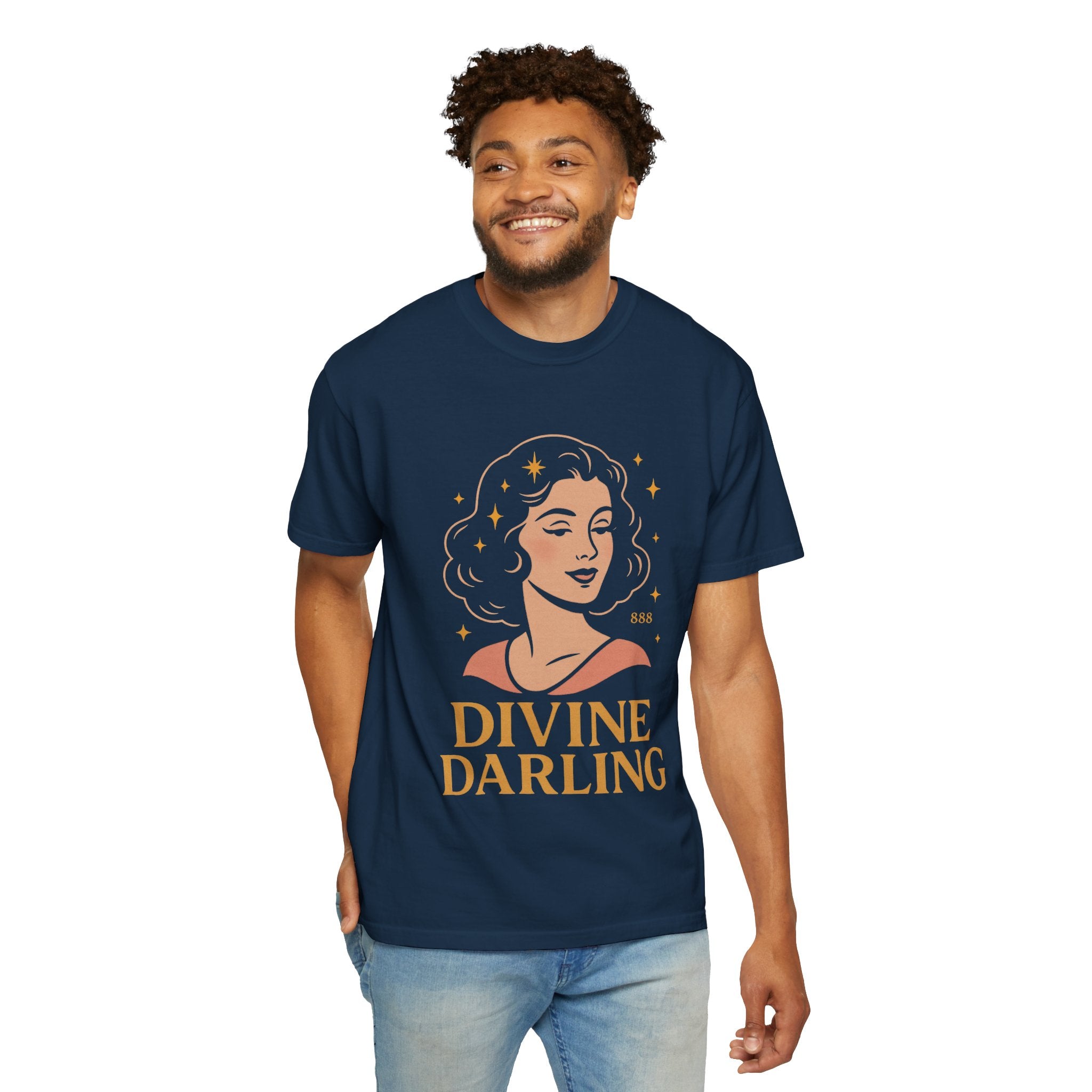 Divine Darling – Retro Pin-Up Vintage T-Shirt