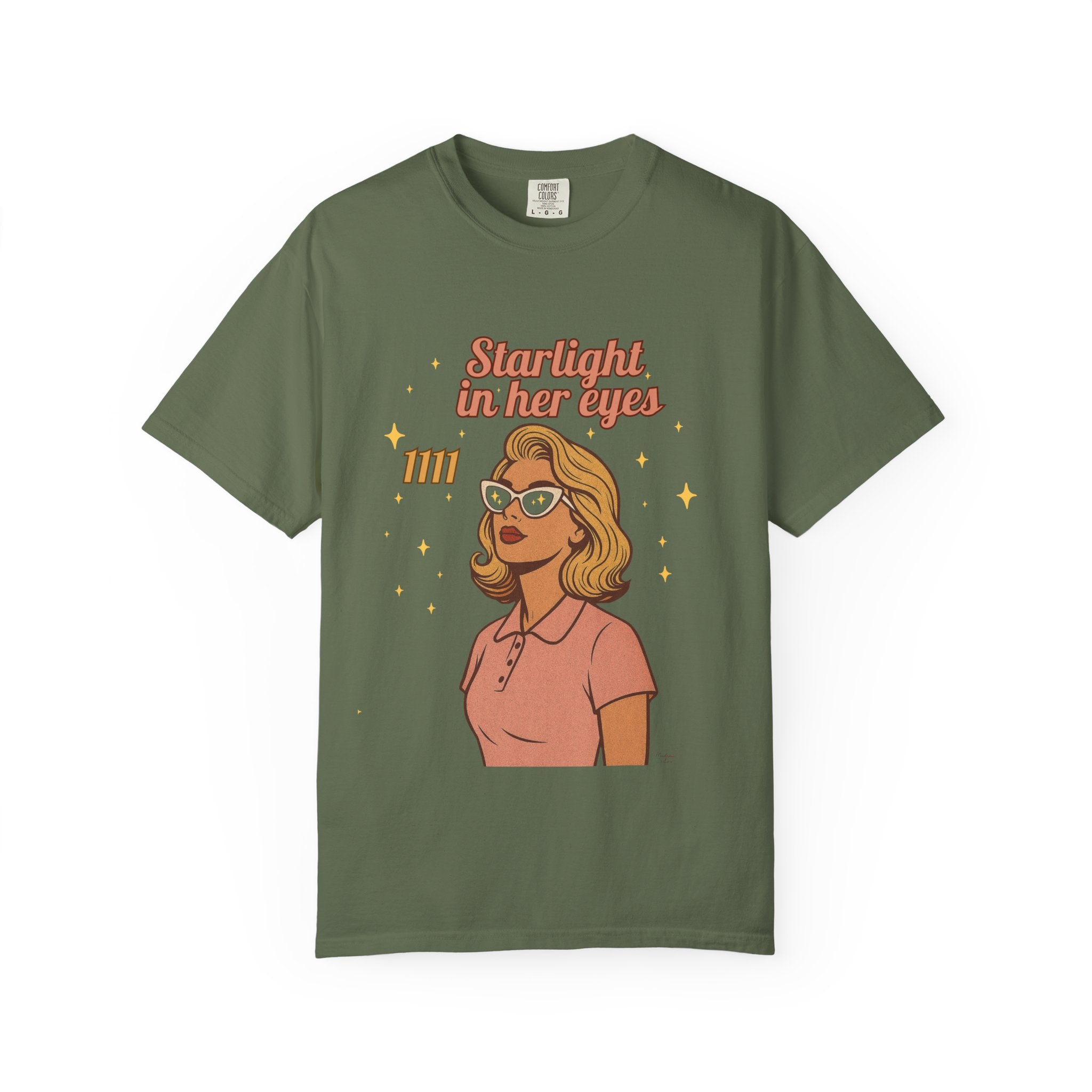 Starlight Aura 1111 – Retro Divine Feminine Vintage T-Shirt