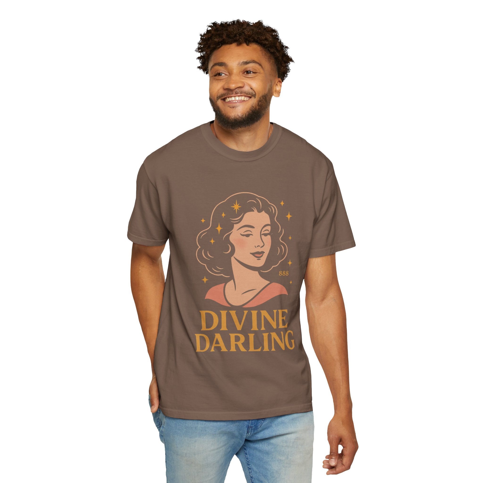 Divine Darling – Retro Pin-Up Vintage T-Shirt