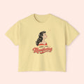 Sorry I Was Manifesting – Retro Vintage Boxy T-Shirt