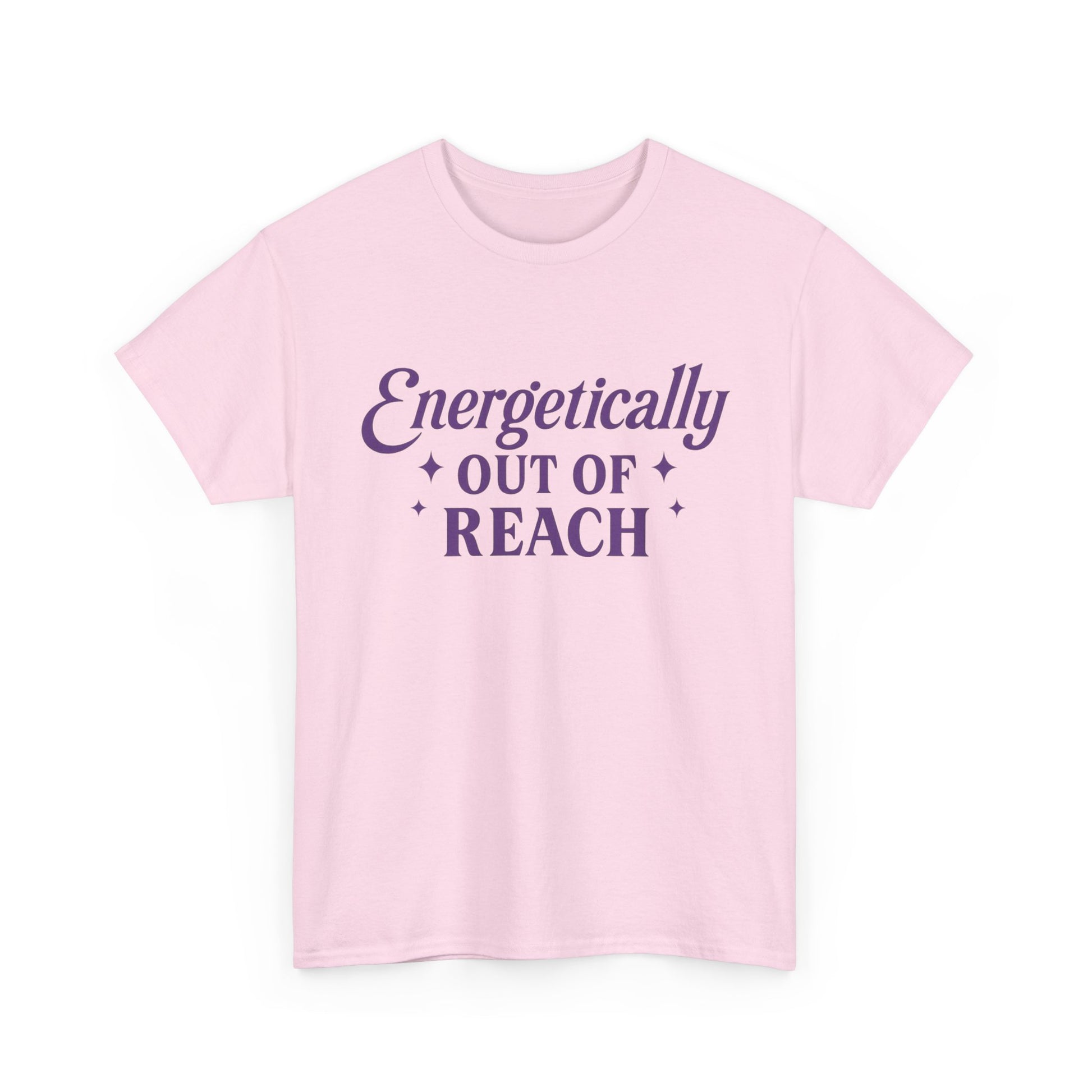 Energetically Out of Reach Unisex T-Shirt – Retro Vintage Graphic Tee, Spiritual Pin Up Shirt, Aesthetic Cosmic Vibes Top - Madame Soulière