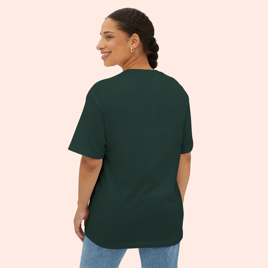 The Pool Boy Saw Nothing – Long Boxy Graphic Tee