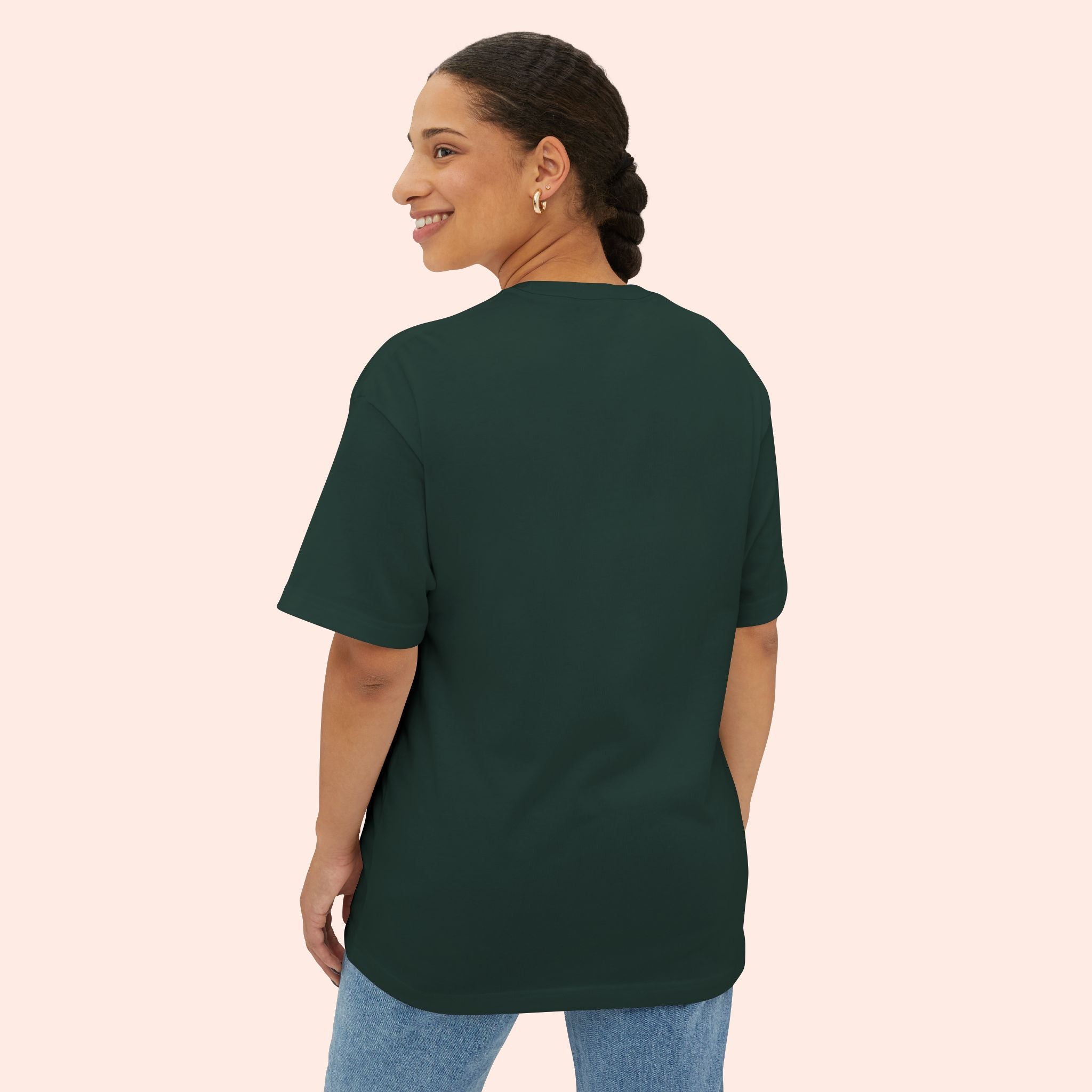 The Pool Boy Saw Nothing – Long Boxy Graphic Tee