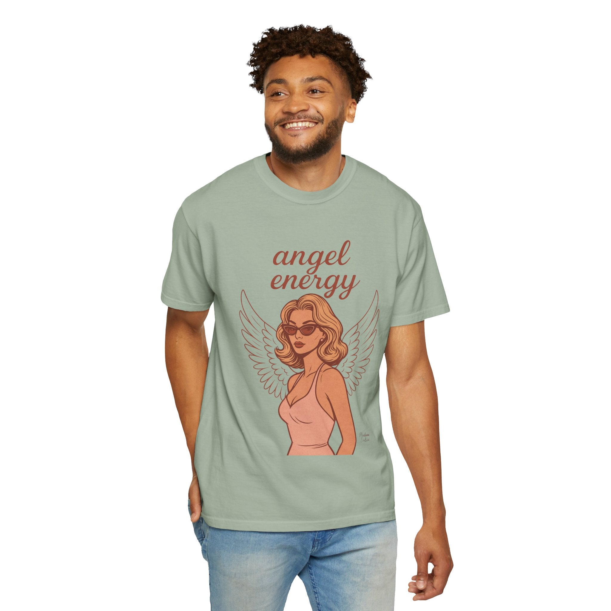 Angel Energy – Retro Vintage T-Shirt