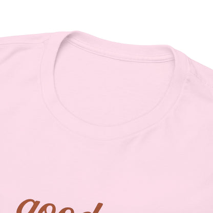 Retro Graphic Unisex T-Shirt – Good Vibes Only Vintage Pin Up Tee, 50s Inspired Feminine Empowerment Top, Spiritual Positive Energy Shirt - Madame Soulière