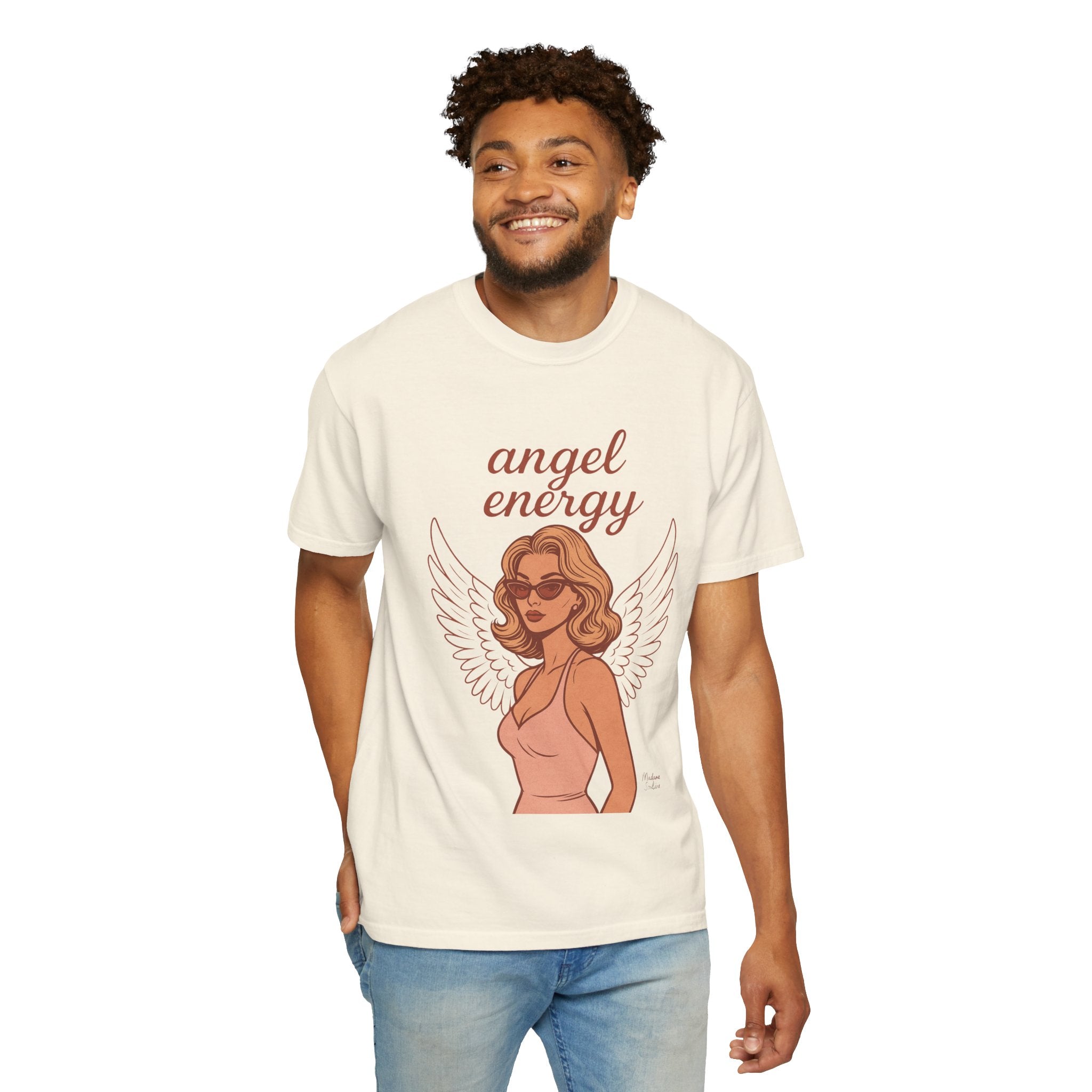Angel Energy – Retro Vintage T-Shirt