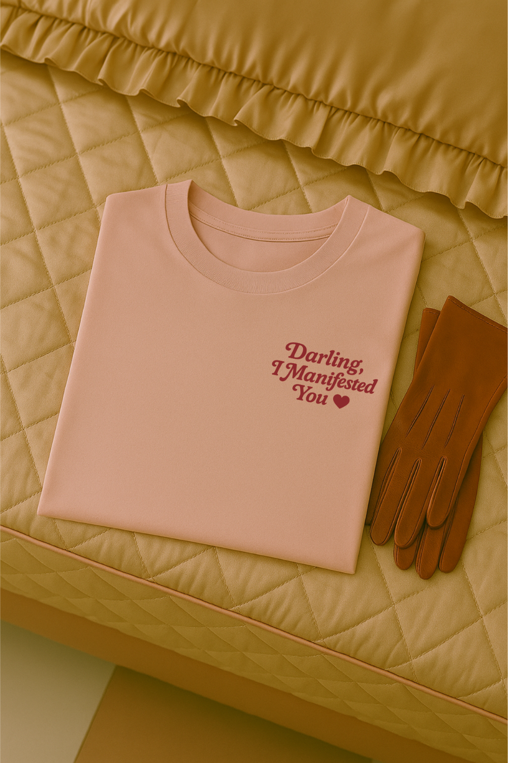 Darling, I Manifested You – Retro Divine Feminine Vintage T-Shirt