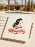 Manifesting Journal — "Sorry, I Was Manifesting" Hardcover Notebook