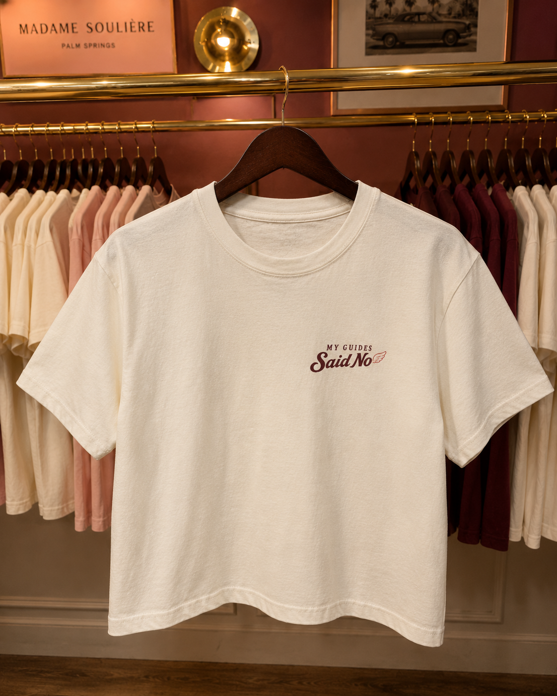 My Guides Said No - Spiritual Retro Boxy Tee