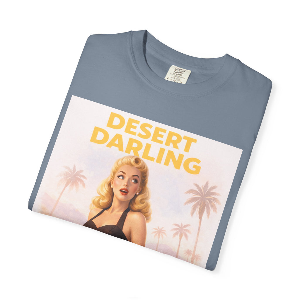 Desert Darling – Retro Pin-Up Graphic T-Shirt