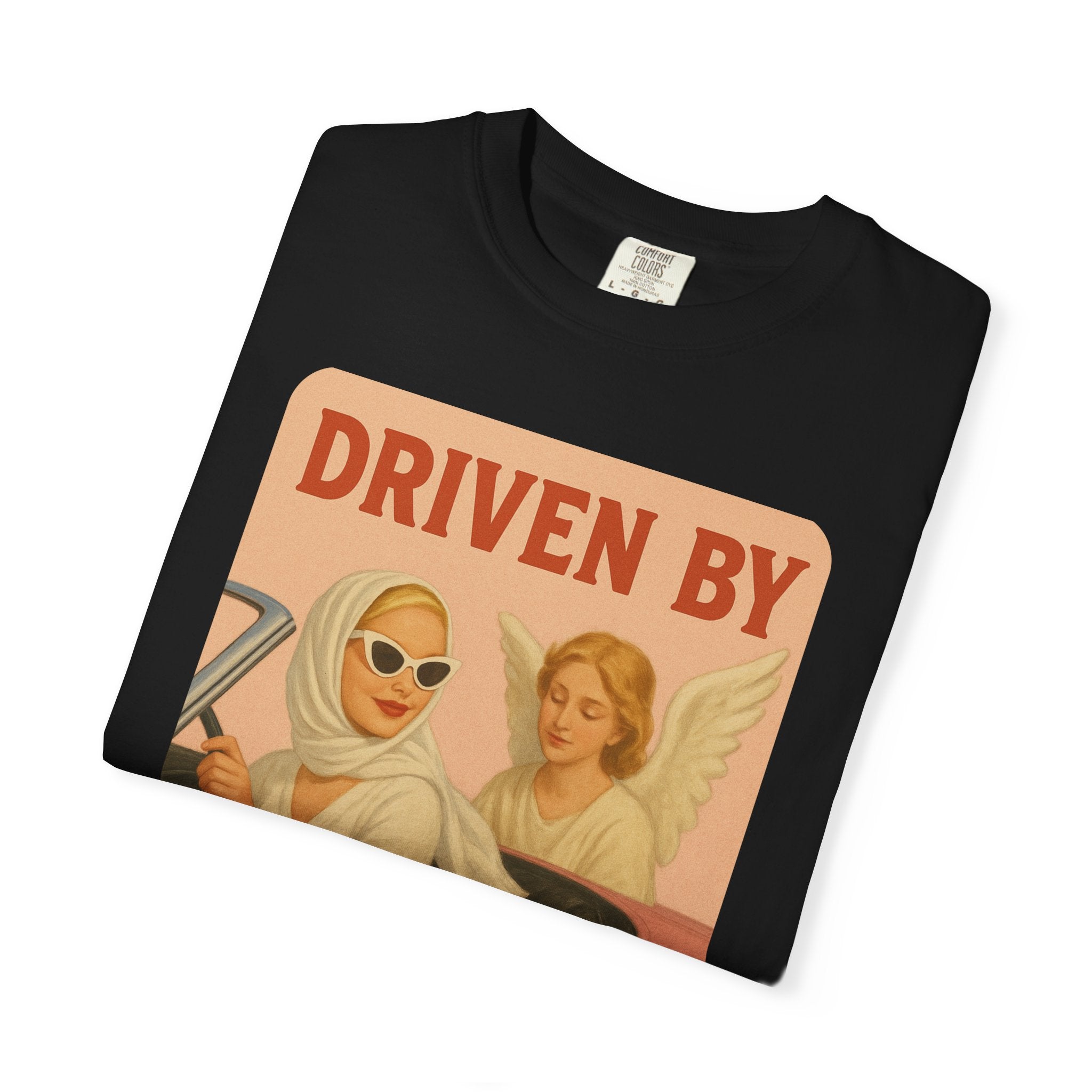Driven by Soul 444 Graphic T-Shirt – Spiritual Retro Angel Number Unisex Tee