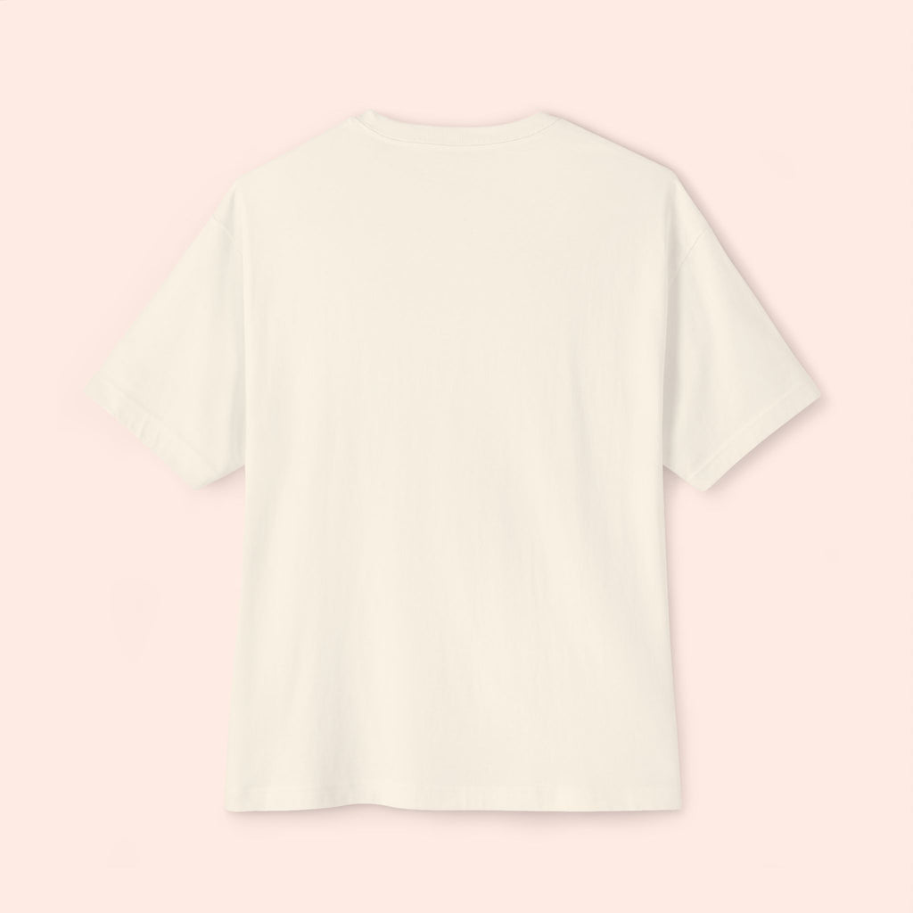Desert Darling – Retro Pin-Up Graphic Long Boxy T-Shirt