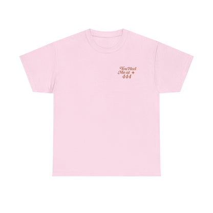 You Had Me at 444 – Retro Angel Number Mini Graphic Tee | Unisex Vintage Spiritual Shirt - Madame Soulière