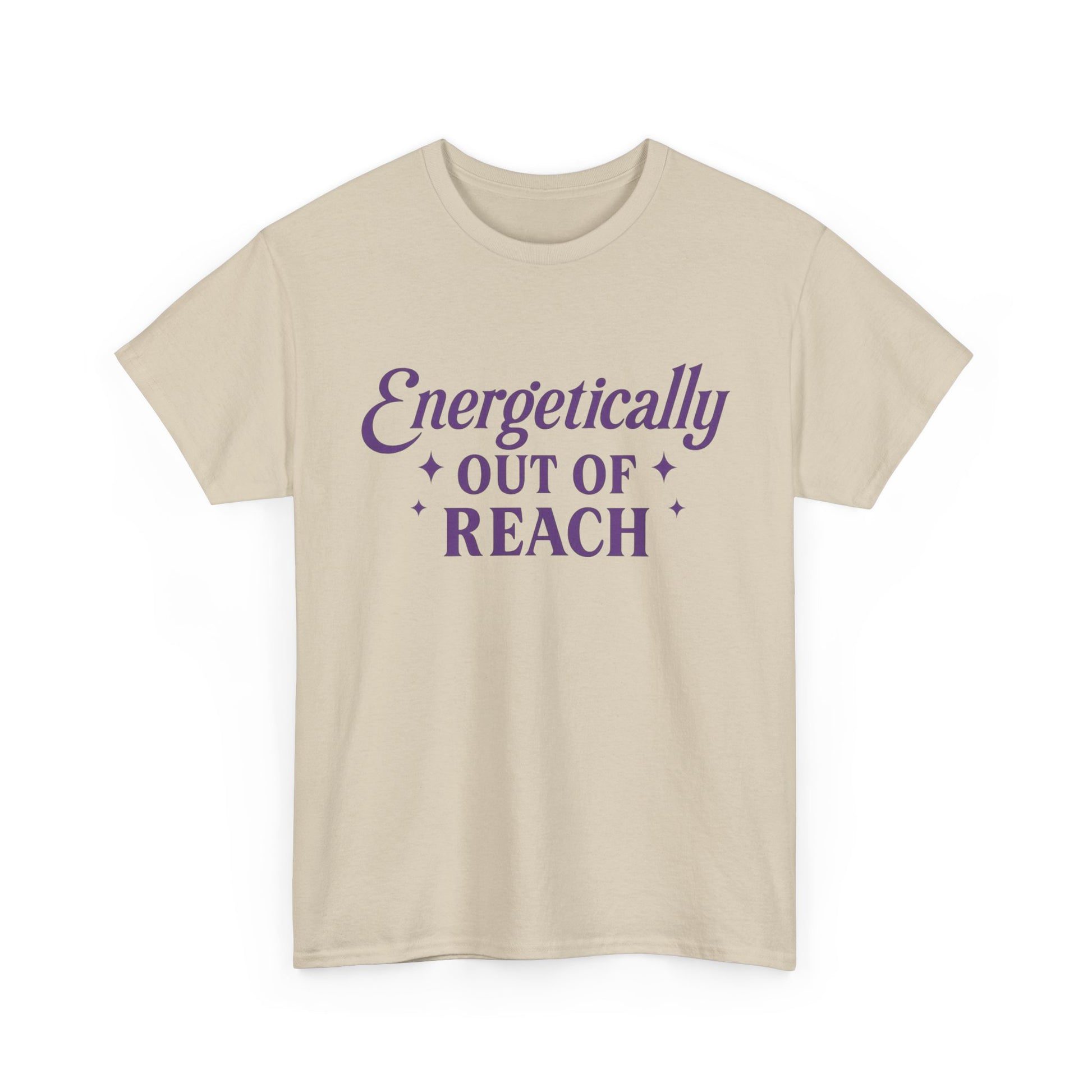 Energetically Out of Reach Unisex T-Shirt – Retro Vintage Graphic Tee, Spiritual Pin Up Shirt, Aesthetic Cosmic Vibes Top - Madame Soulière