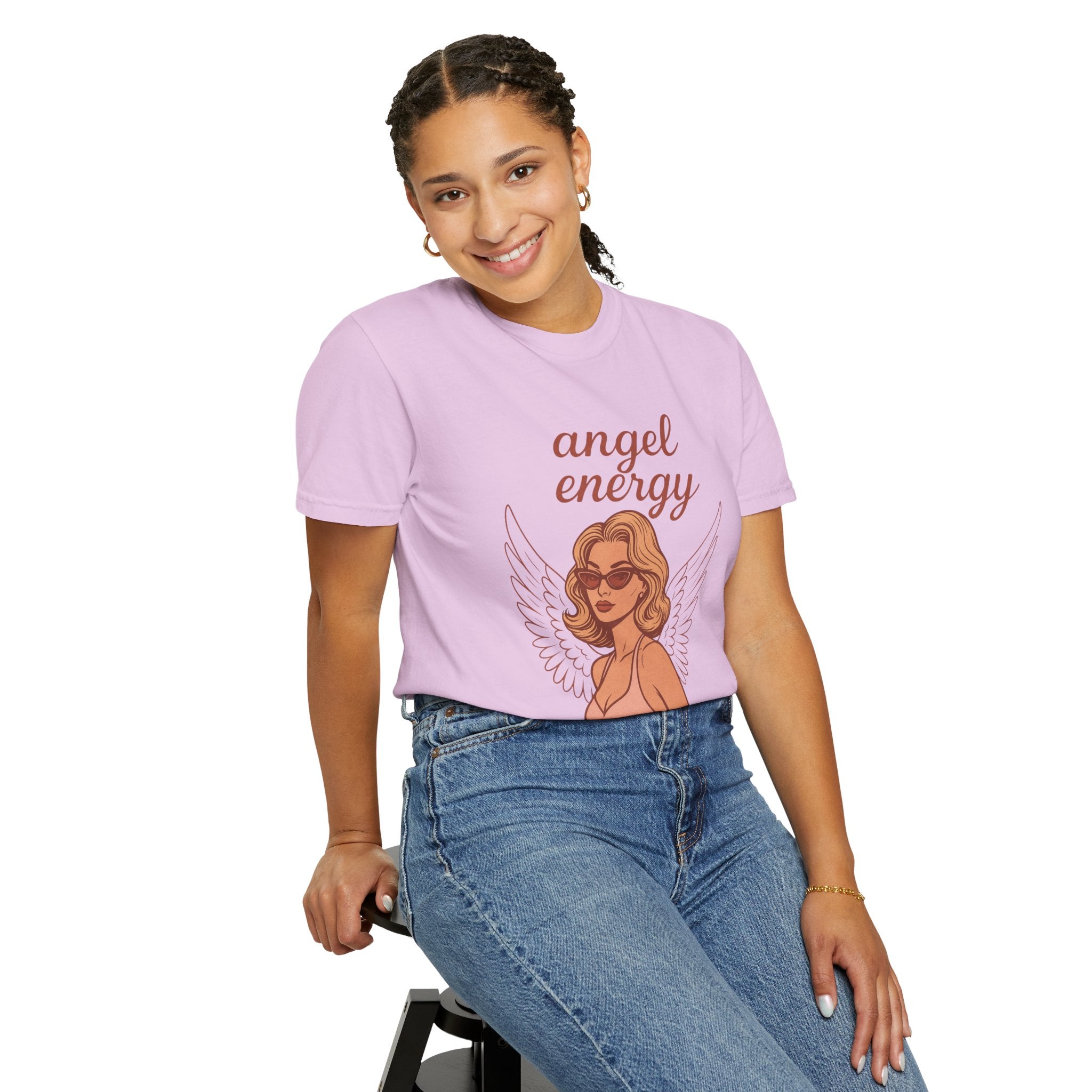 Angel Energy – Retro Vintage T-Shirt