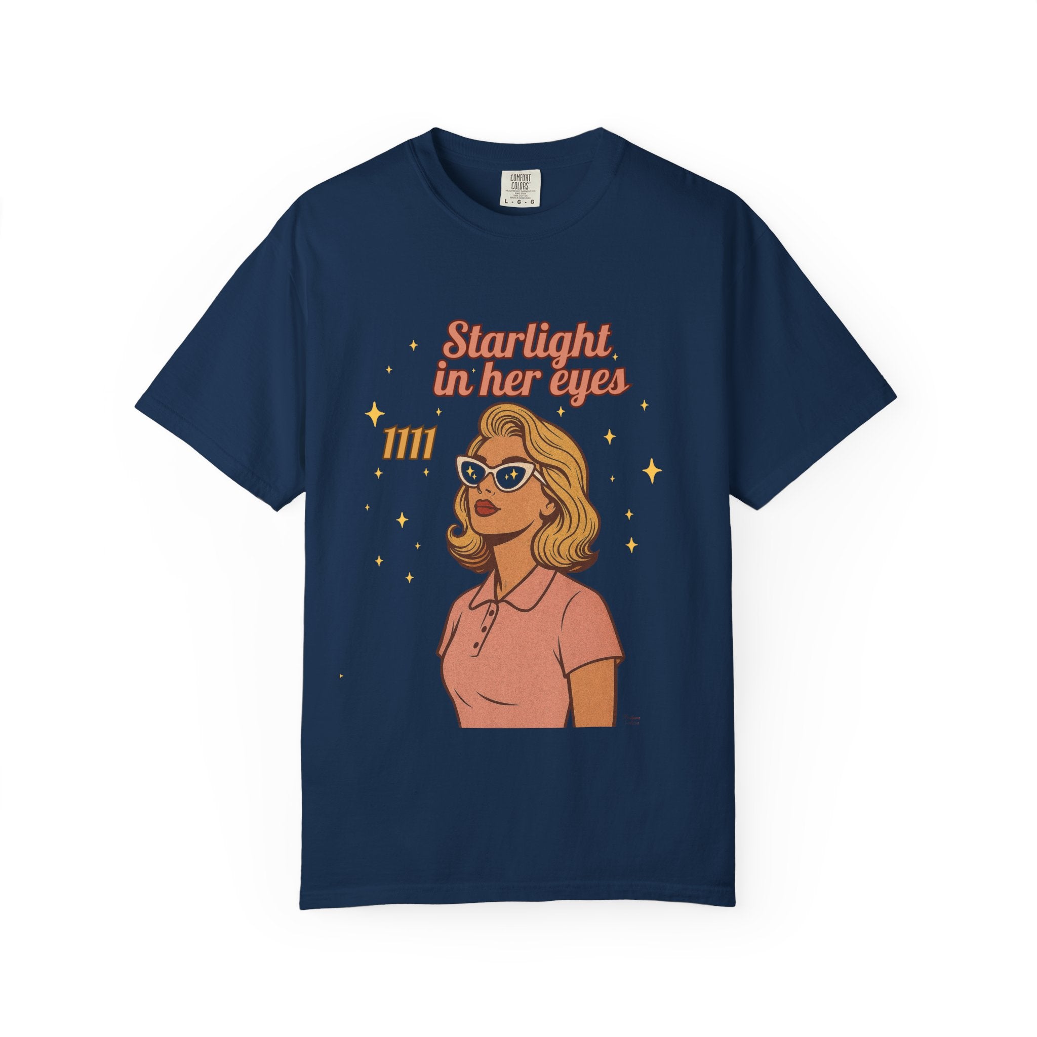 Starlight Aura 1111 – Retro Divine Feminine Vintage T-Shirt
