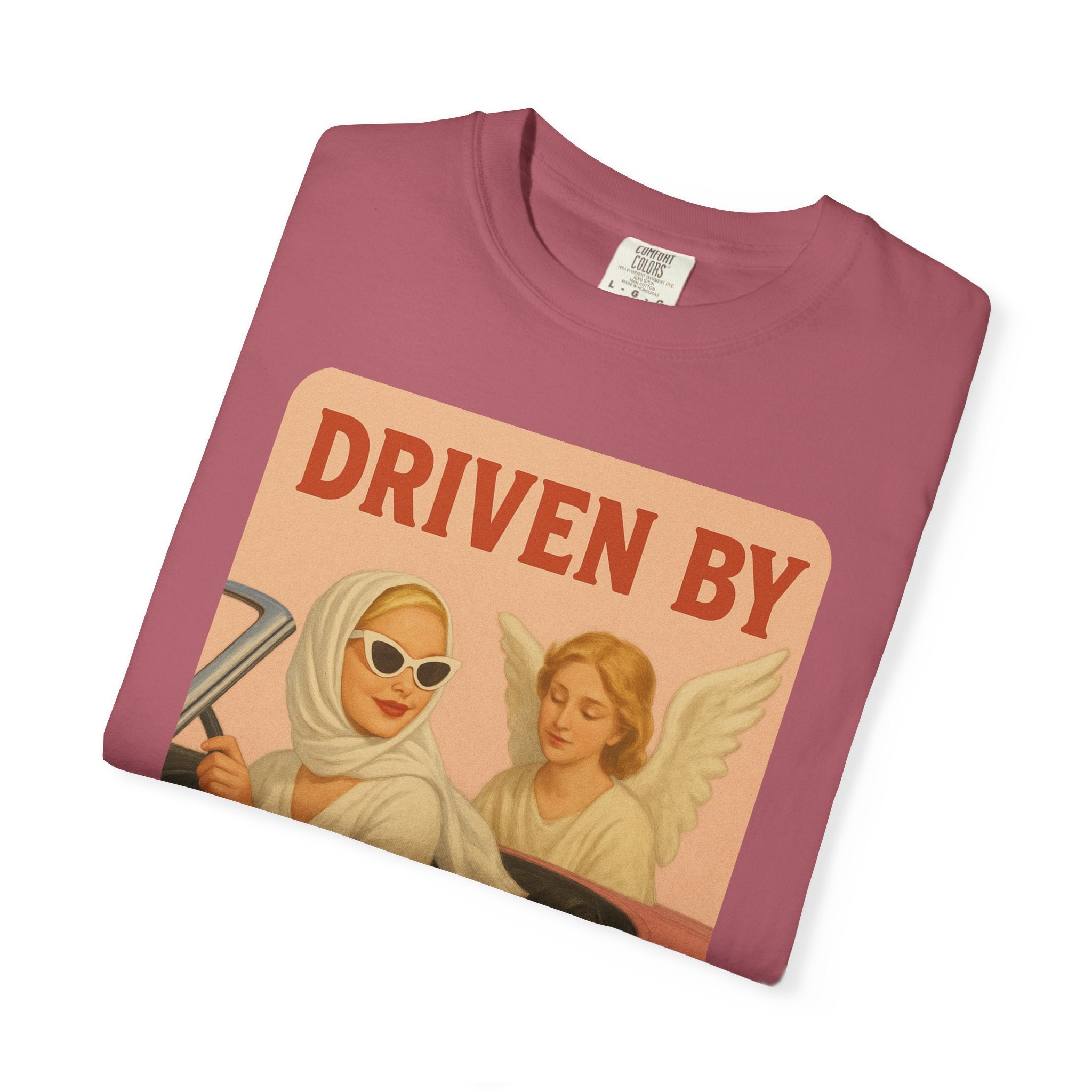 Driven by Soul 444 Graphic T-Shirt – Spiritual Retro Angel Number Unisex Tee