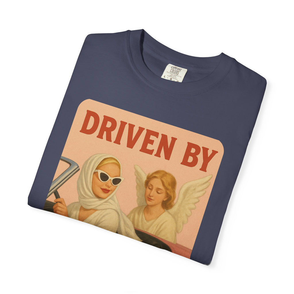 Driven by Soul 444 Graphic T-Shirt – Spiritual Retro Angel Number Unisex Tee