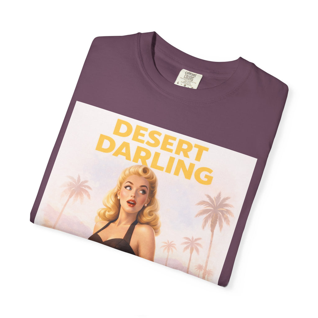 Desert Darling – Retro Pin-Up Graphic T-Shirt