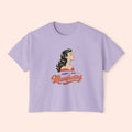 Sorry I Was Manifesting – Retro Vintage Boxy T-Shirt