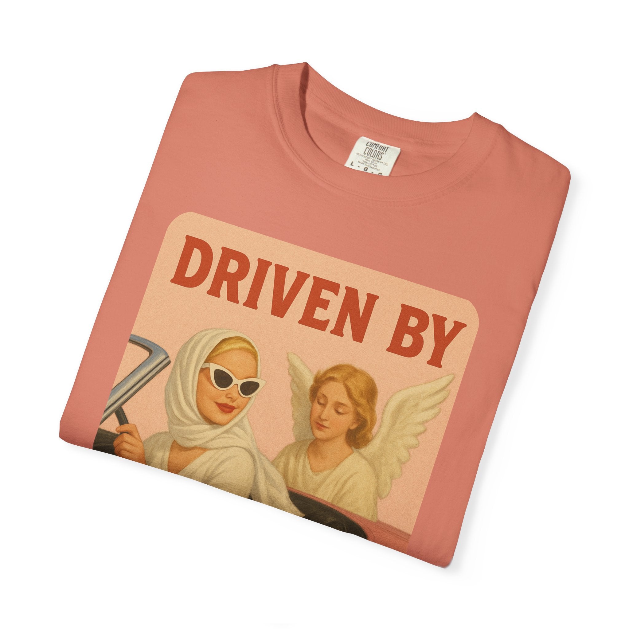 Driven by Soul 444 Graphic T-Shirt – Spiritual Retro Angel Number Unisex Tee