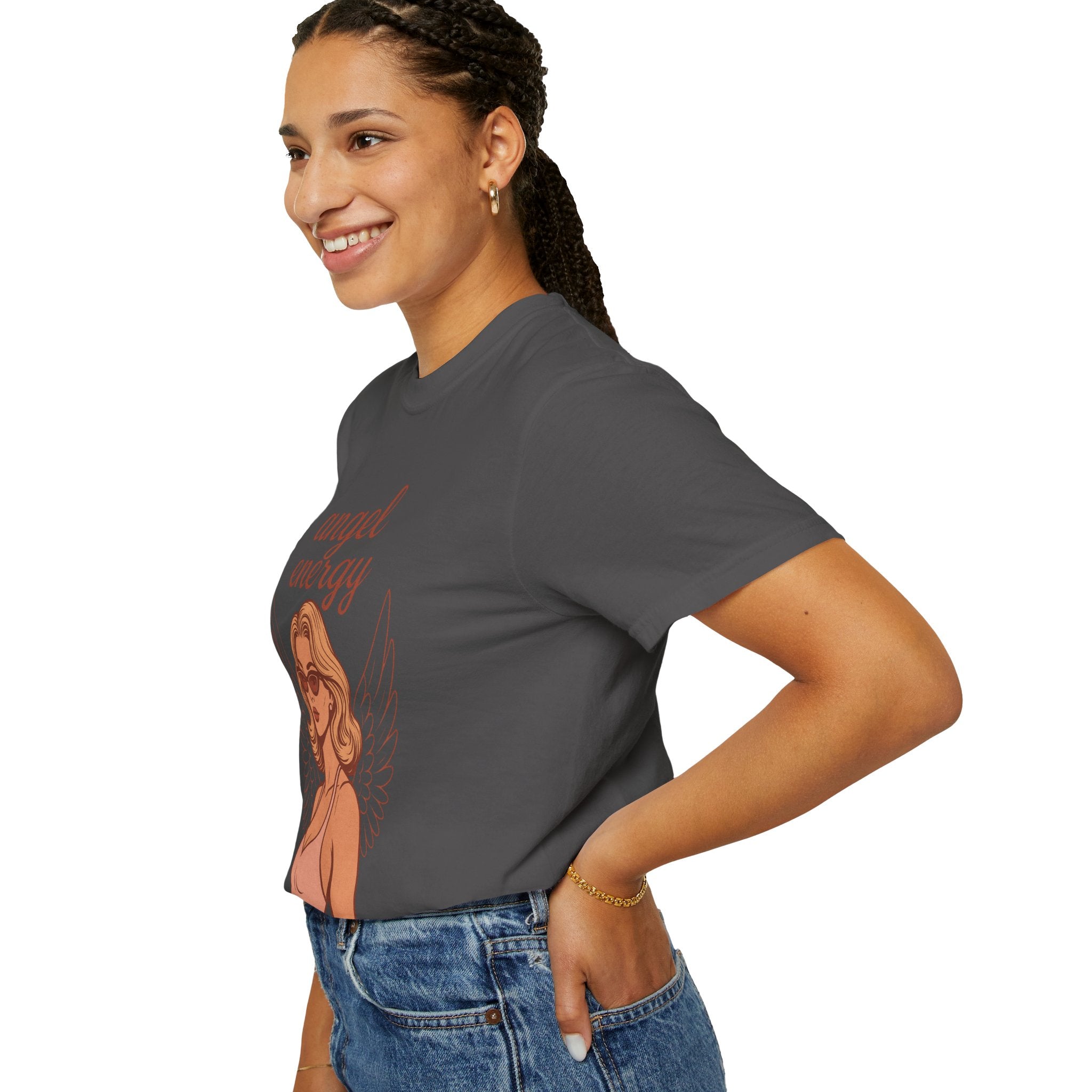 Angel Energy – Retro Vintage T-Shirt