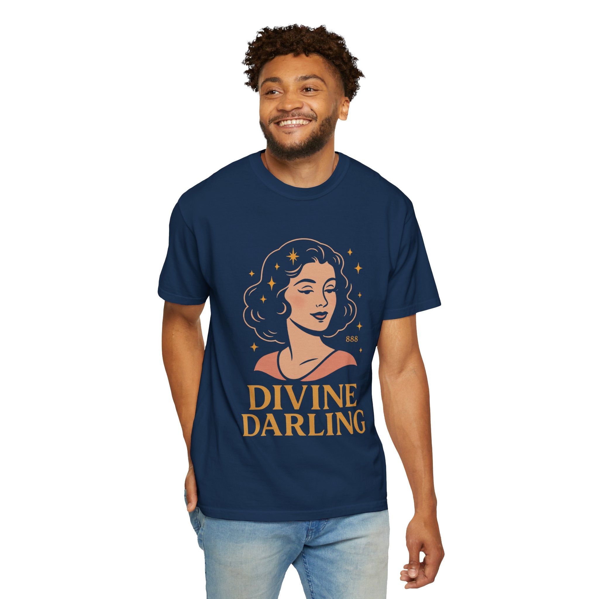 Divine Darling – Retro Pin-Up Vintage T-Shirt
