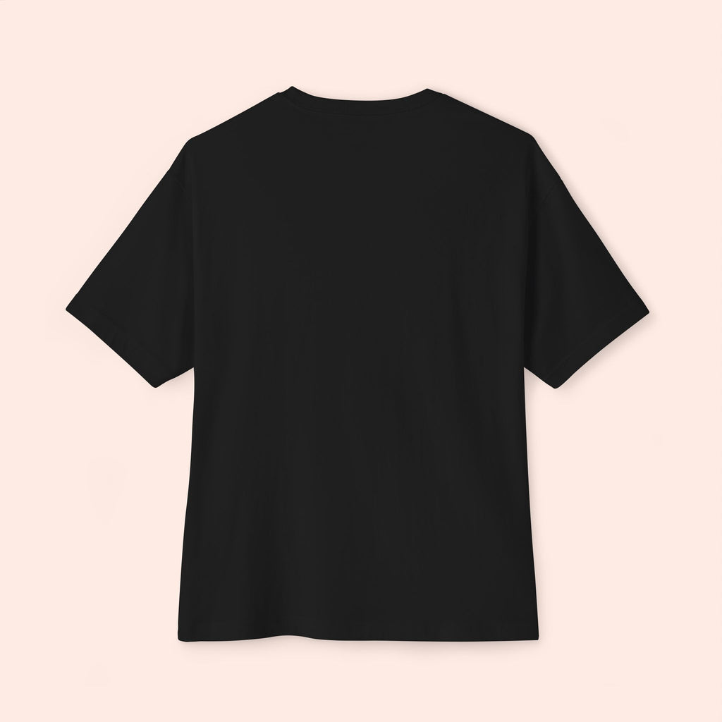 Midnight Spell – Retro Pin-Up Witch Halloween Long Boxy T-Shirt