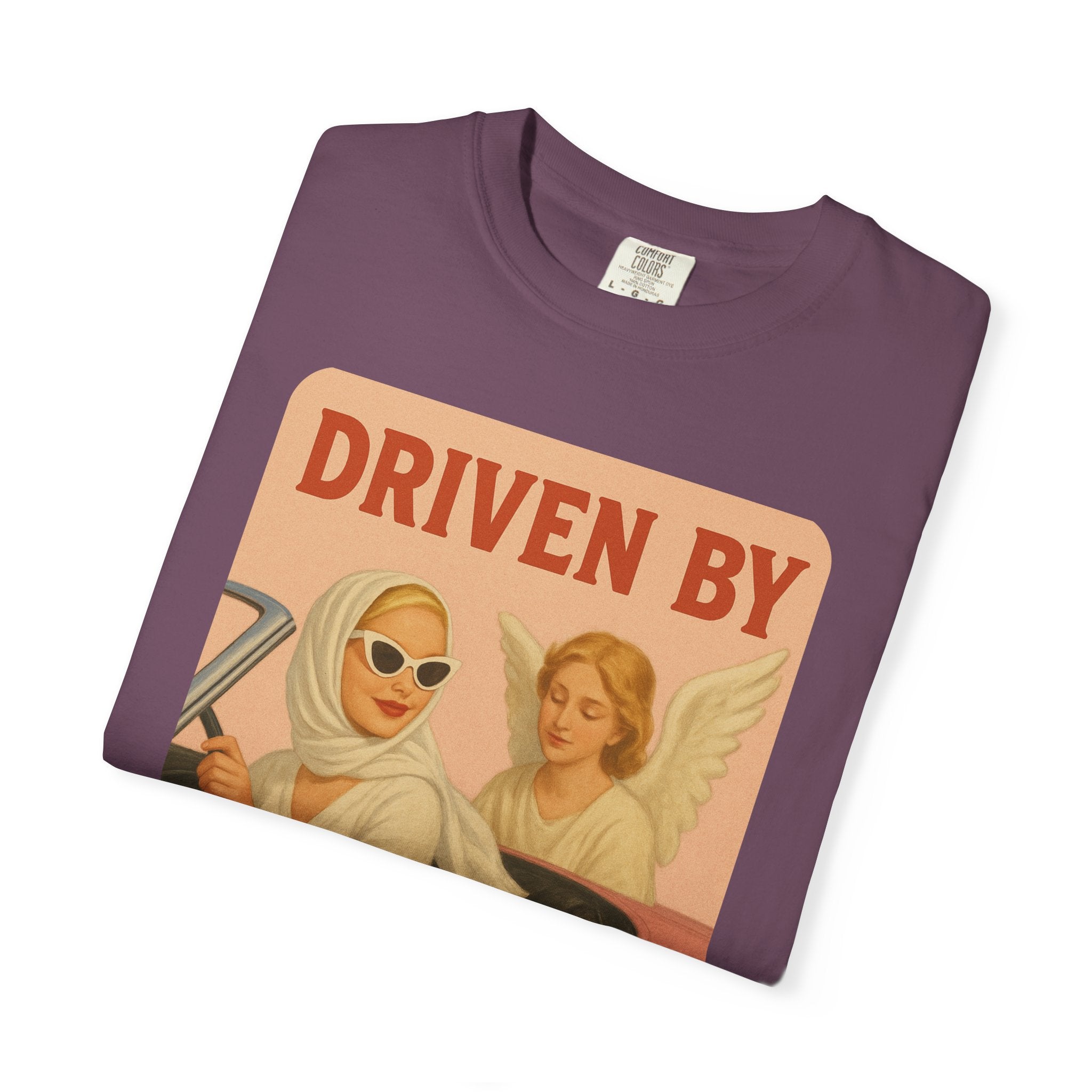 Driven by Soul 444 Graphic T-Shirt – Spiritual Retro Angel Number Unisex Tee