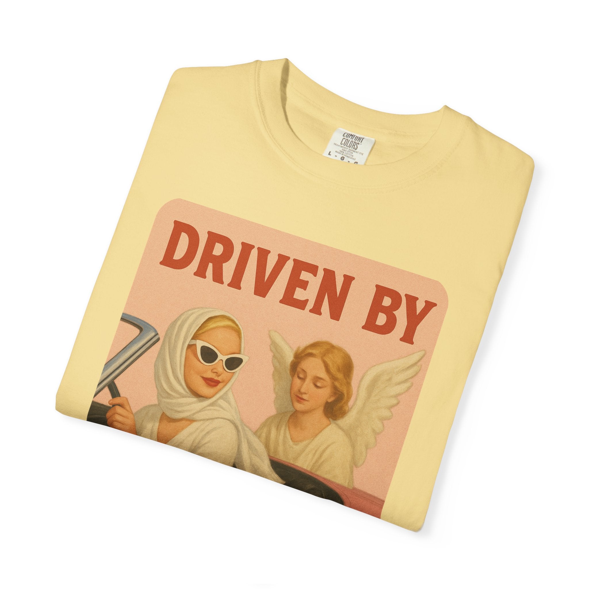 Driven by Soul 444 Graphic T-Shirt – Spiritual Retro Angel Number Unisex Tee