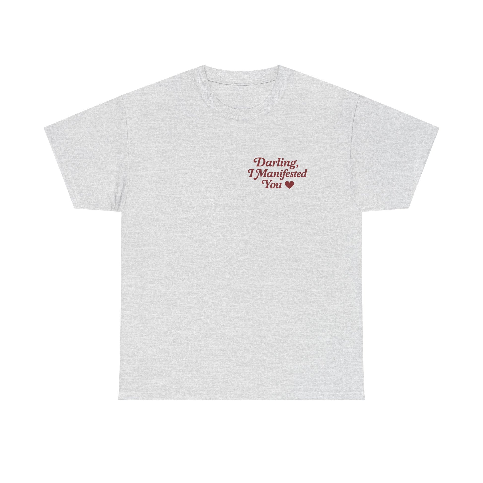 Darling, I Manifested You – Retro Mini Graphic Tee | Unisex Vintage Spiritual Shirt - Madame Soulière