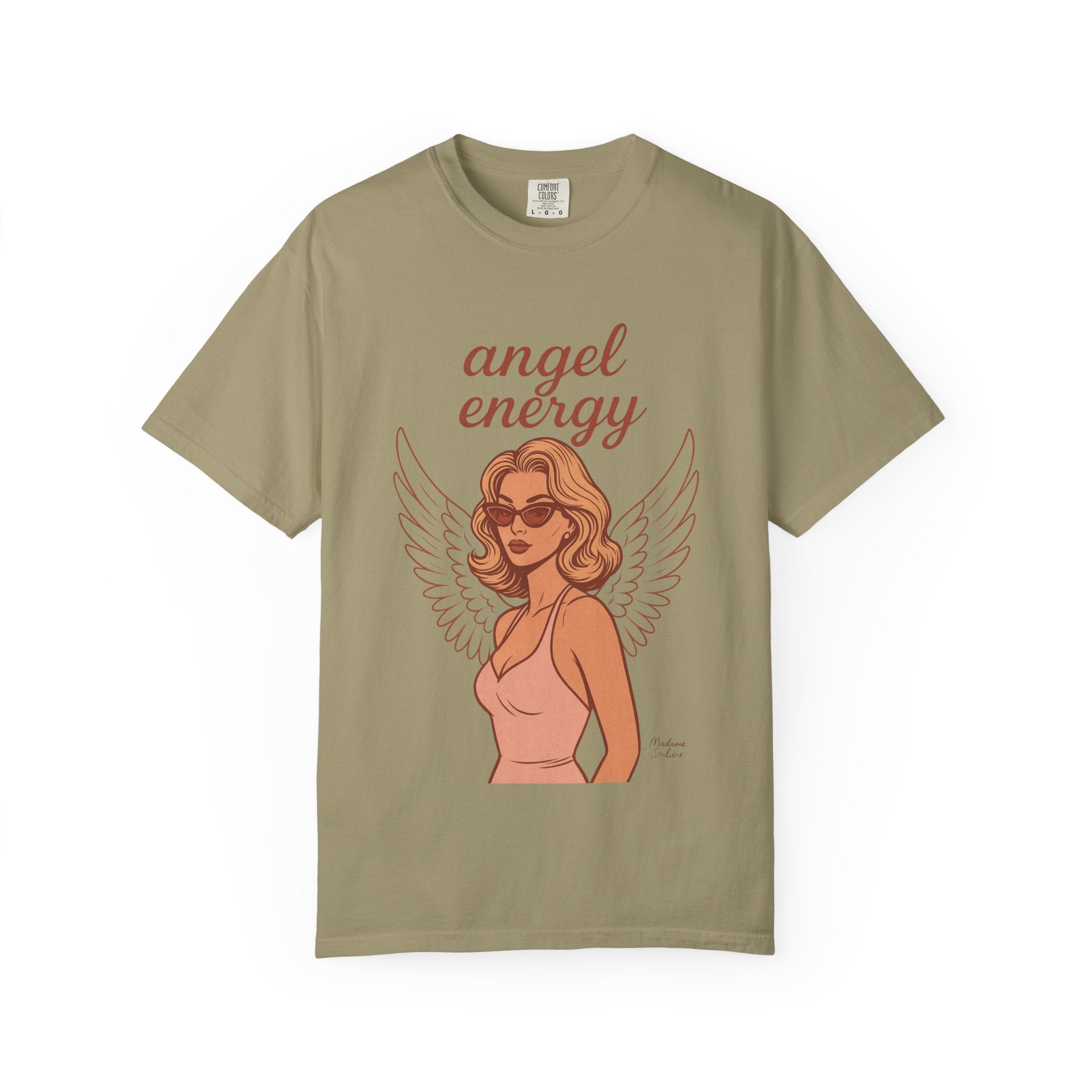 Angel Energy – Retro Vintage T-Shirt