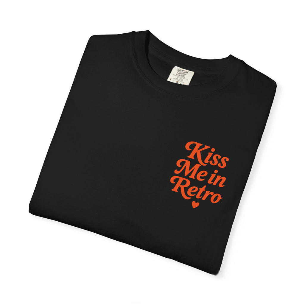Kiss Me in Retro Graphic T-Shirt – Vintage Mini Motif Unisex Tee