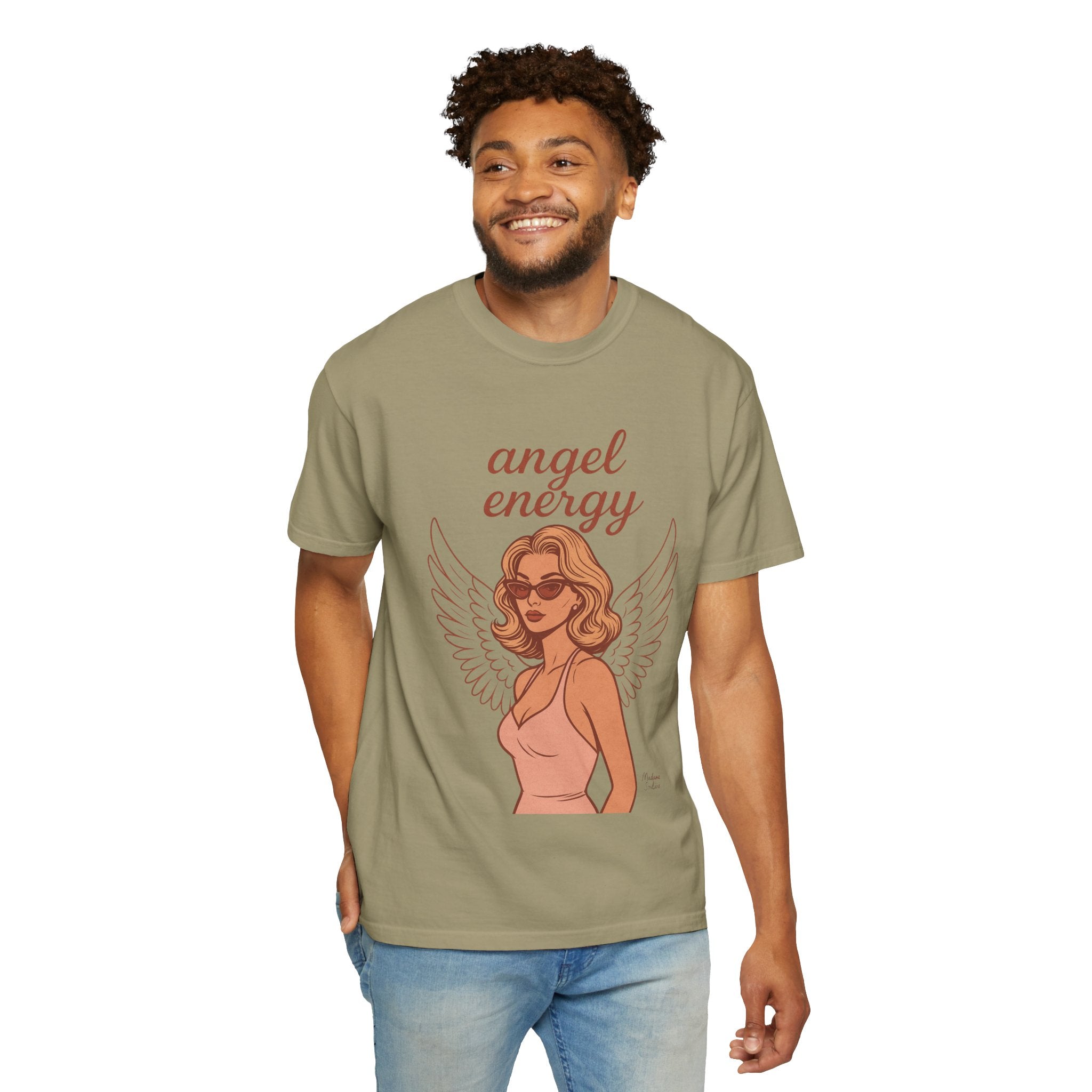 Angel Energy – Retro Vintage T-Shirt