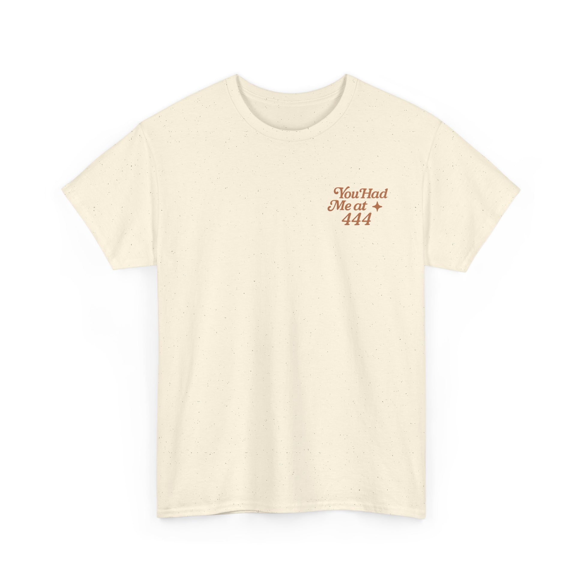 You Had Me at 444 – Retro Angel Number Mini Graphic Tee | Unisex Vintage Spiritual Shirt - Madame Soulière