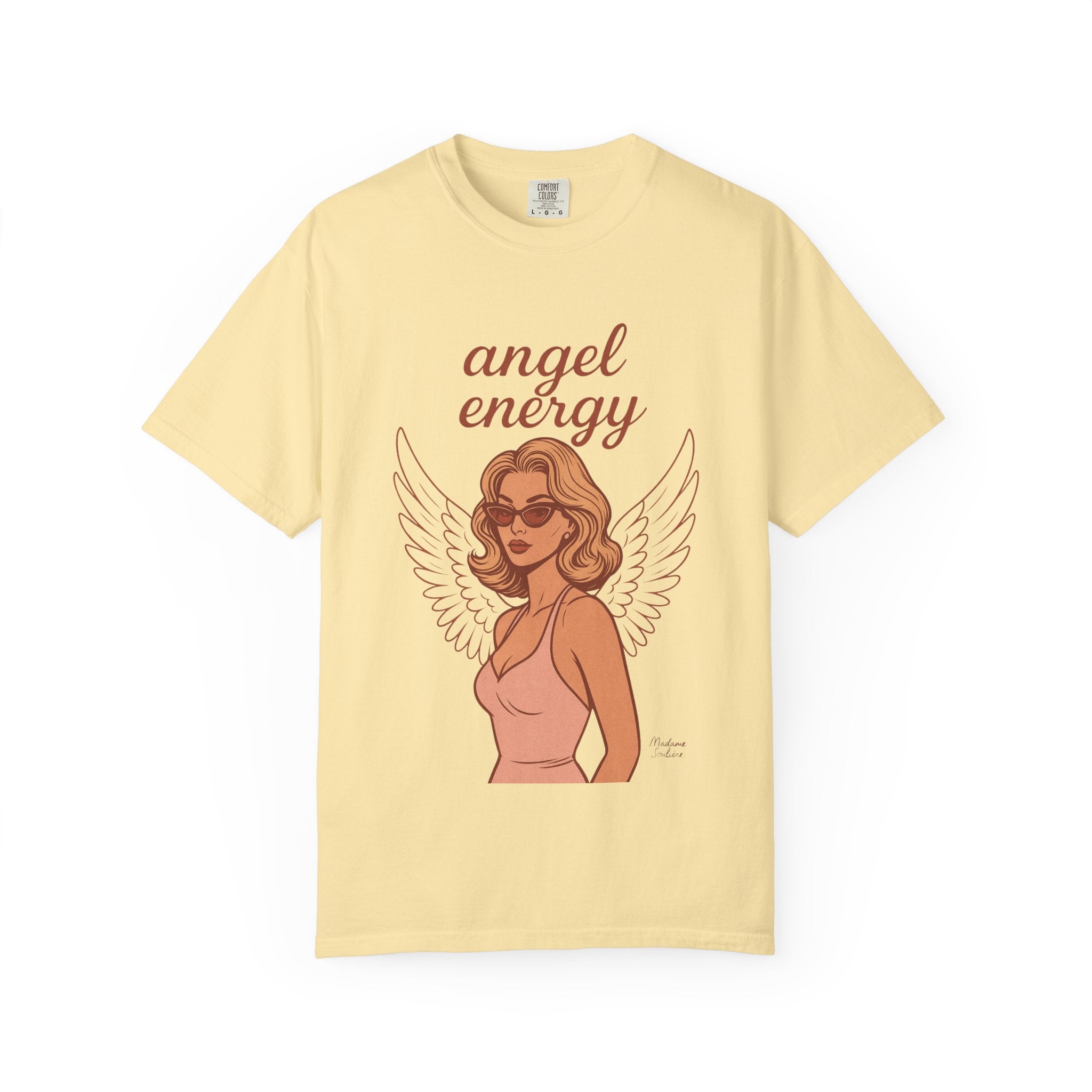 Angel Energy – Retro Vintage T-Shirt