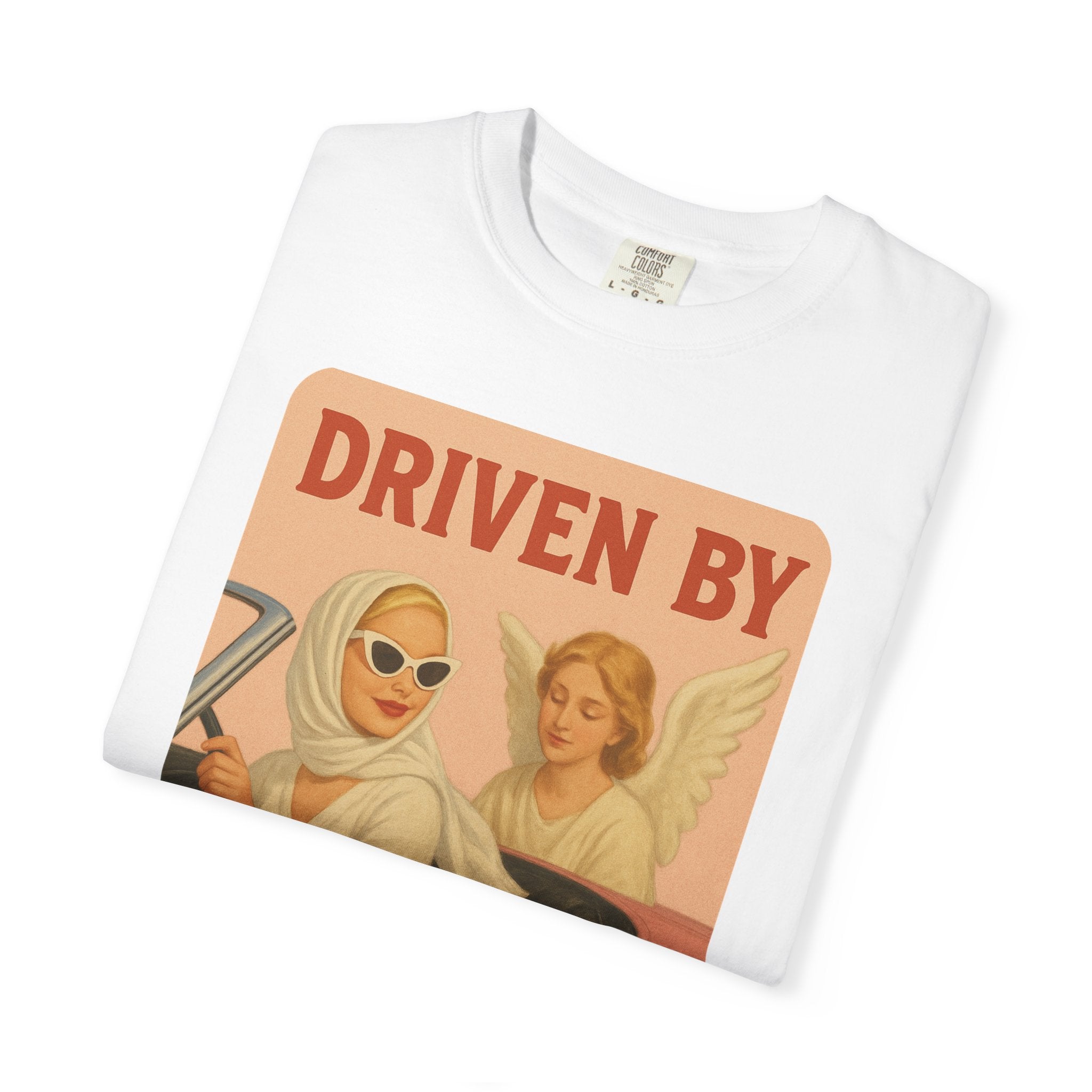 Driven by Soul 444 Graphic T-Shirt – Spiritual Retro Angel Number Unisex Tee