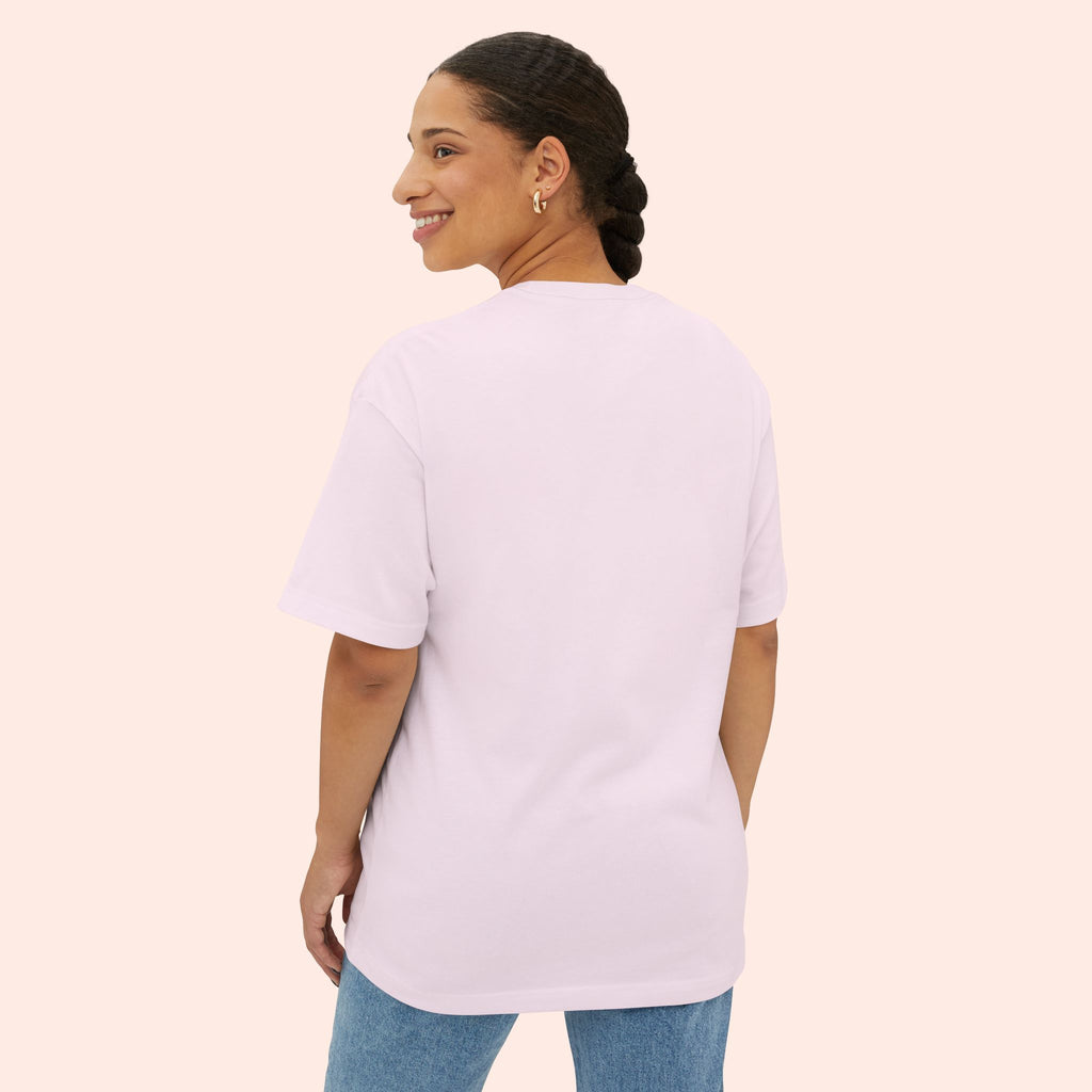 Desert Darling – Retro Pin-Up Graphic Long Boxy T-Shirt